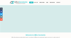 Desktop Screenshot of officesecretaries.com.sg