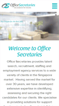 Mobile Screenshot of officesecretaries.com.sg